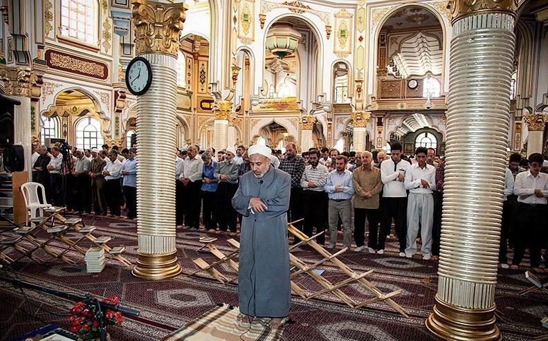 مسجد جامع شافعی کرمانشاه در  رمضان